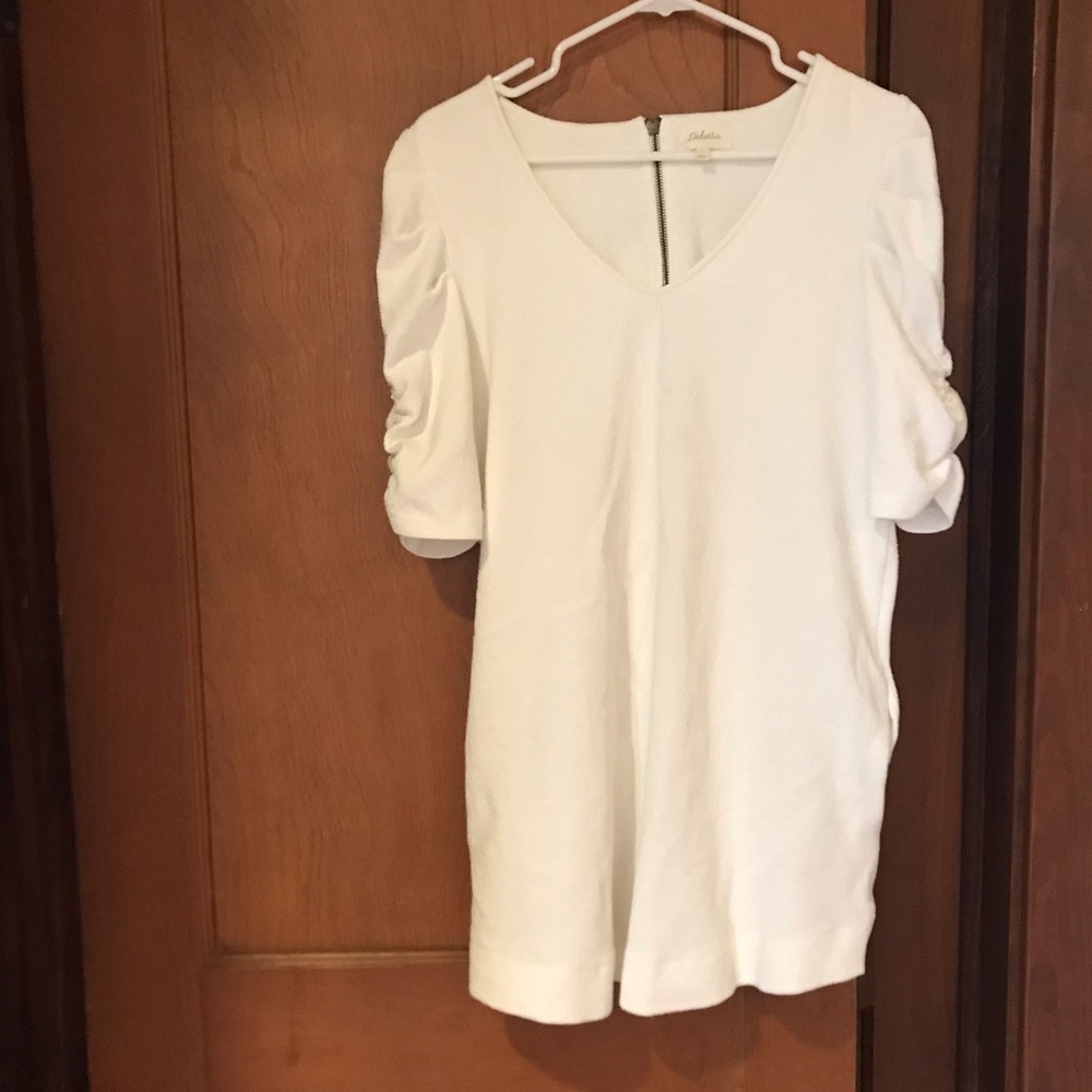 Anthropologie Deletta Crinkled and Cinch Tunic